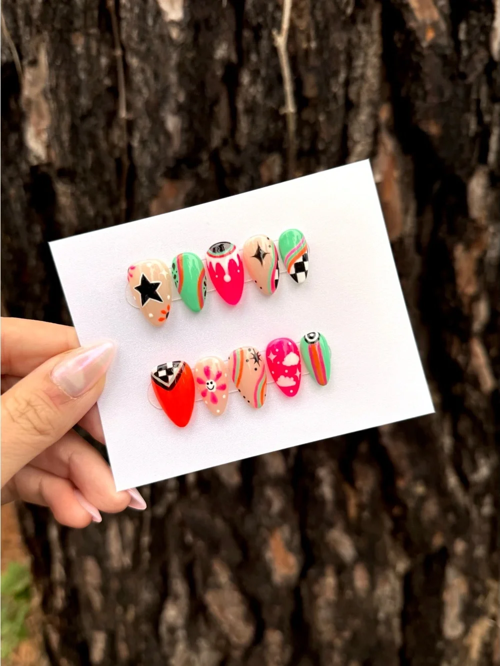 Color Pop Daydream Press-On Nails